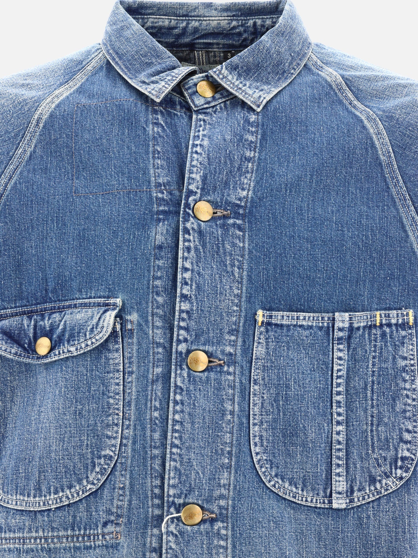 Overshirt jackets 03-6140-95  Light blue - OrSlow Men | PDP | VIETTI Online Store | thumbnail_3