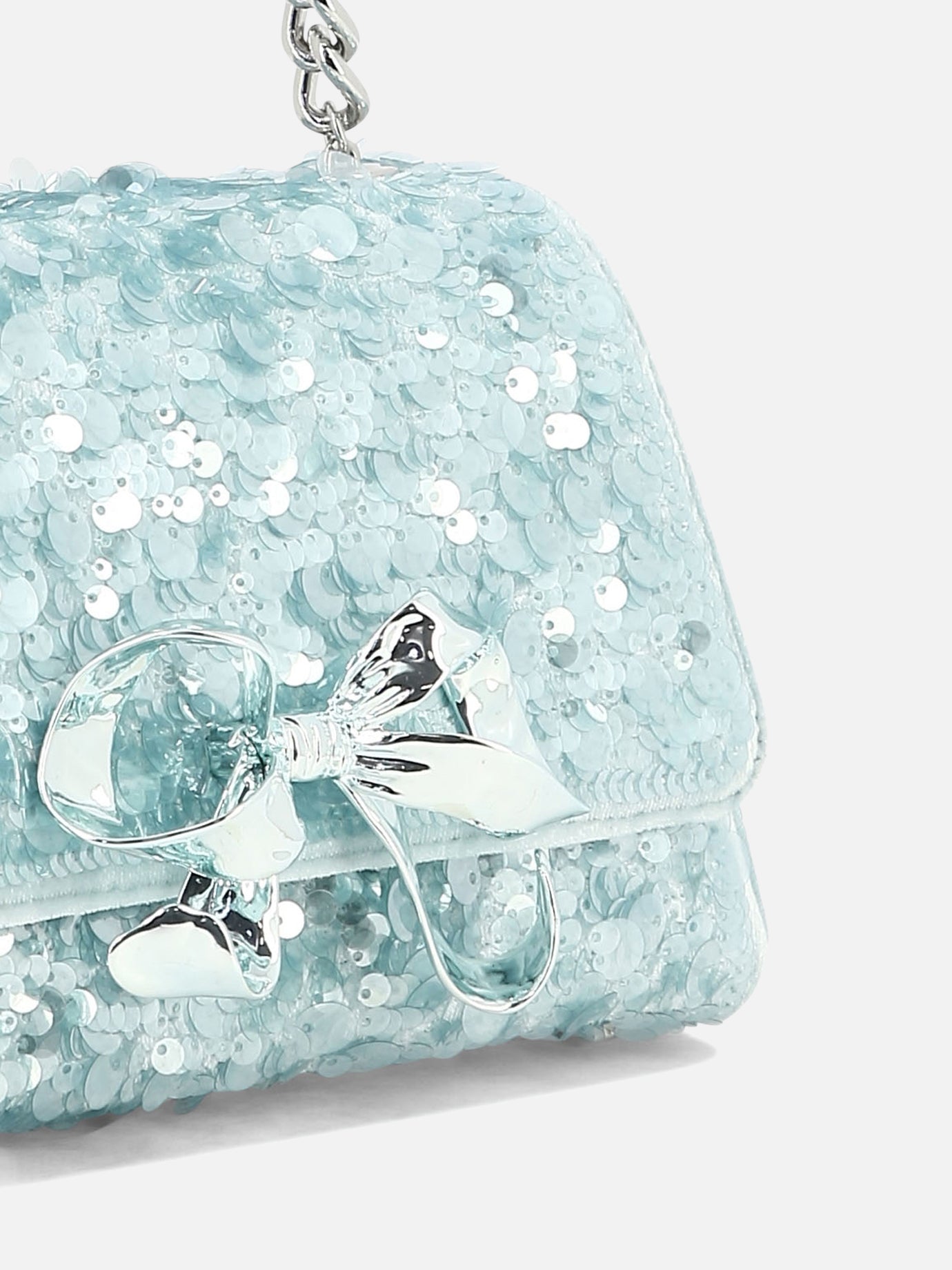 Small bags 91% polyester 9% elastane  Light blue - Self-portrait Women | PDP | VIETTI Online Store | thumbnail_4