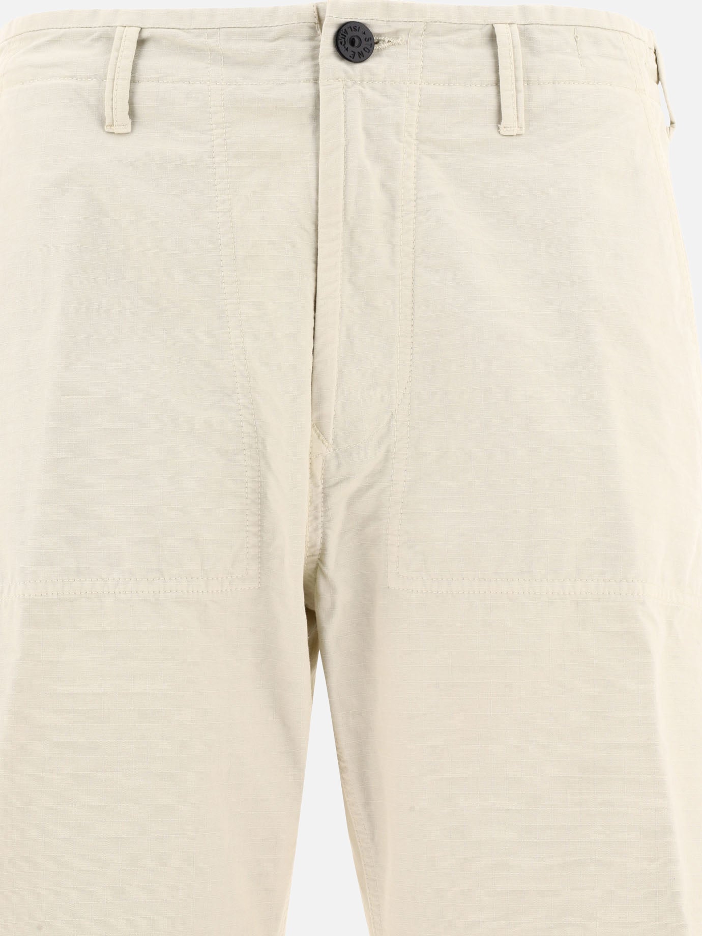 Technical trousers 100% cotton  Beige - Stone Island Men | PDP | VIETTI Online Store | thumbnail_3