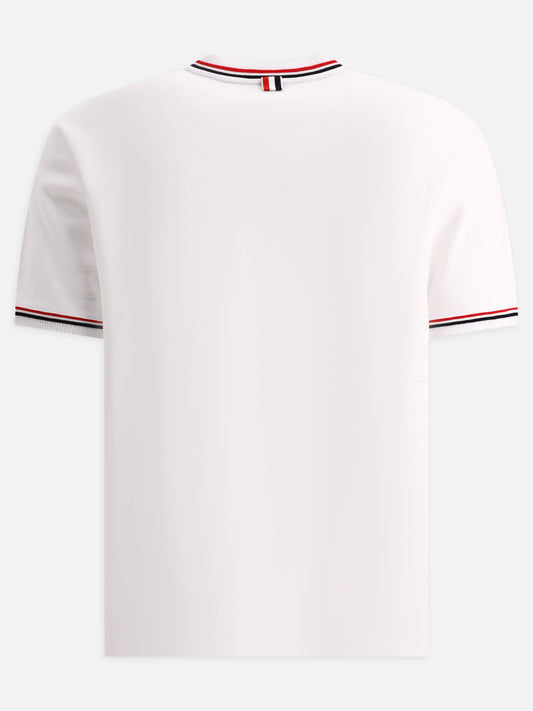 T-shirt girocollo 100% cotton  Bianco - Thom Browne Uomo | PLP | VIETTI Online Store | 2

