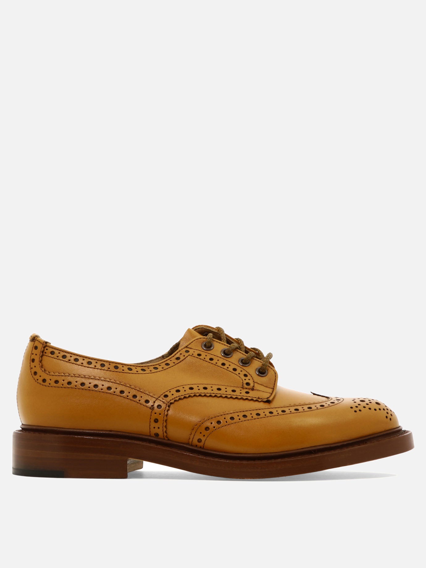 Brogues 100% pelle - 100% cuoio  Beige - Tricker's Men | PDP | VIETTI Online Store | Zoom-Modal
