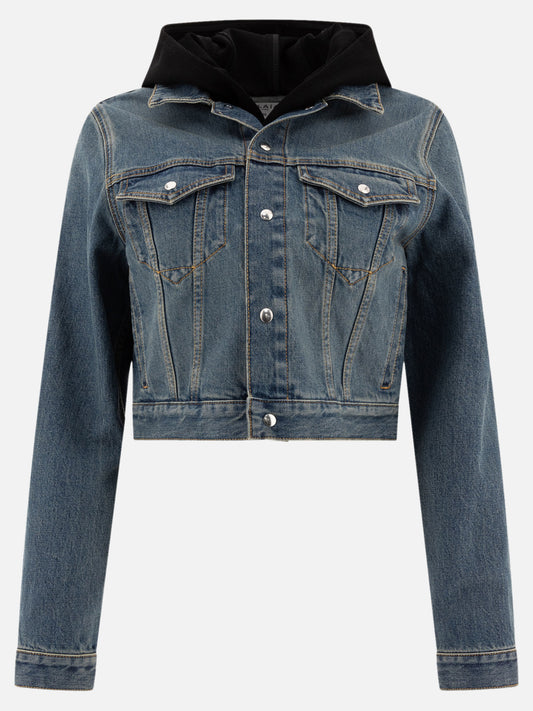 Giacche in denim Solid colour  Blu - Alaïa Donna | PLP | VIETTI Online Store 
