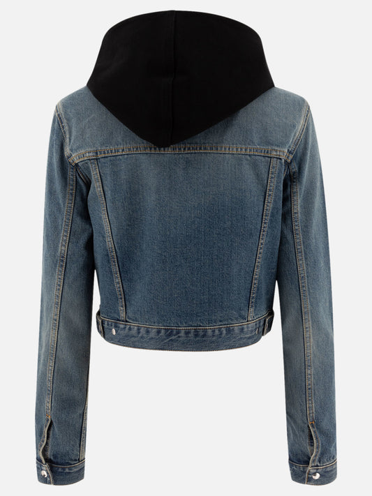 Giacche in denim Solid colour  Blu - Alaïa Donna | PLP | VIETTI Online Store | 2
