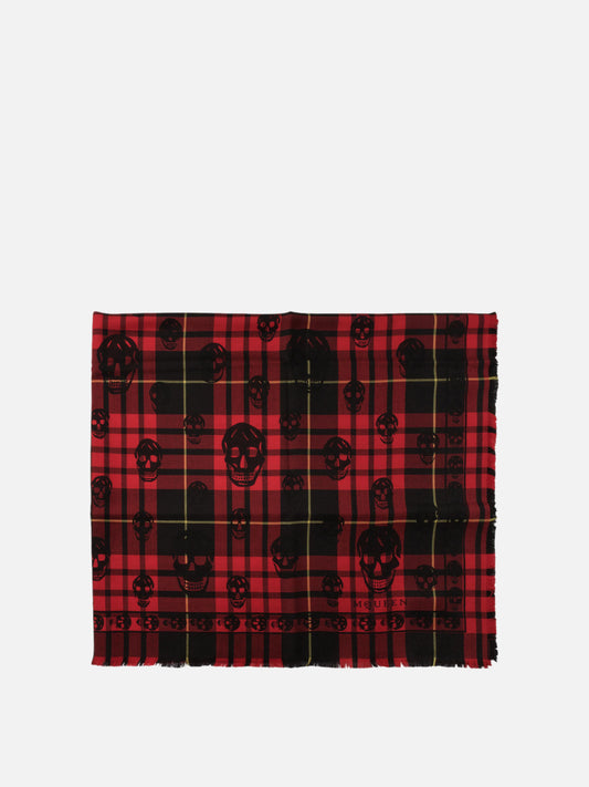 Foulard "Tartan Skull"