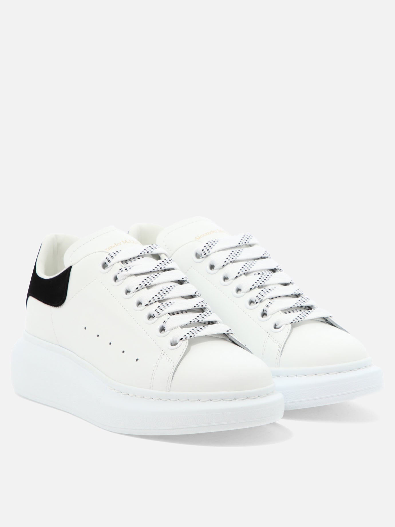 Low top sneakers 100% calf leather - 100% rubber  White - Alexander McQueen Women | PDP | VIETTI Online Store | thumbnail_2