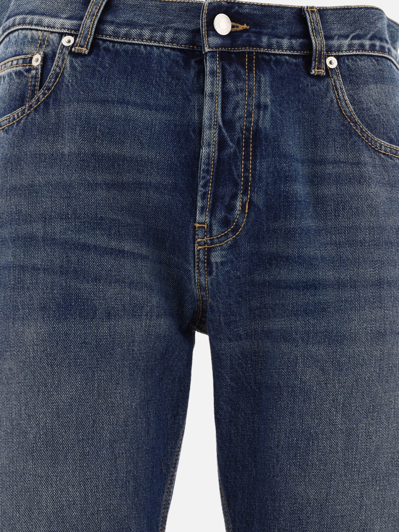 Jeans with logo detail