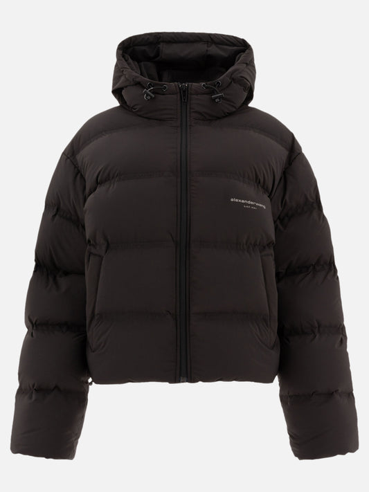 Piumini corti Solid colour  Nero - Alexander Wang Donna | PLP | VIETTI Online Store 
