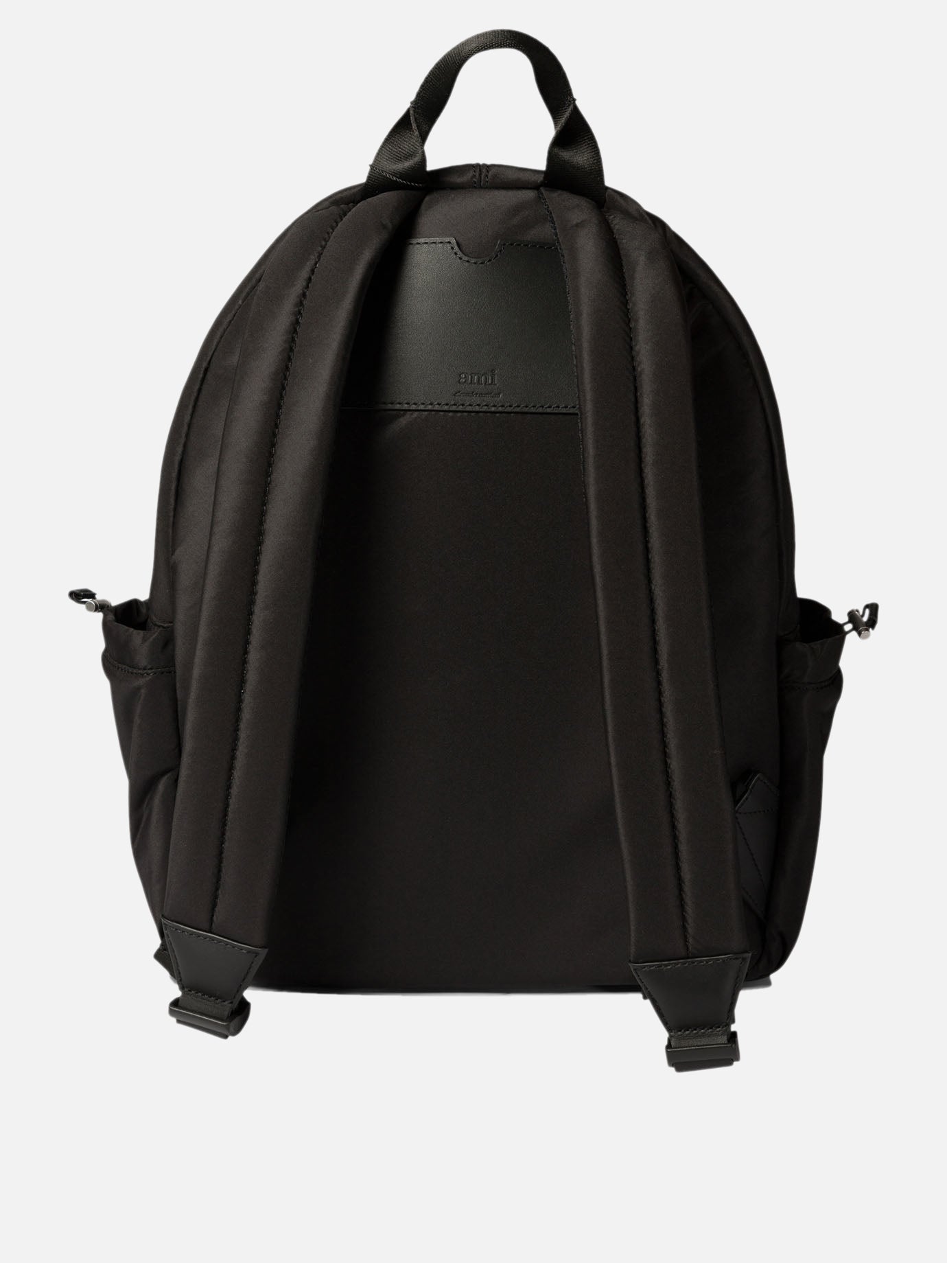 Ami Paris "Ami de Coeur" backpack Black