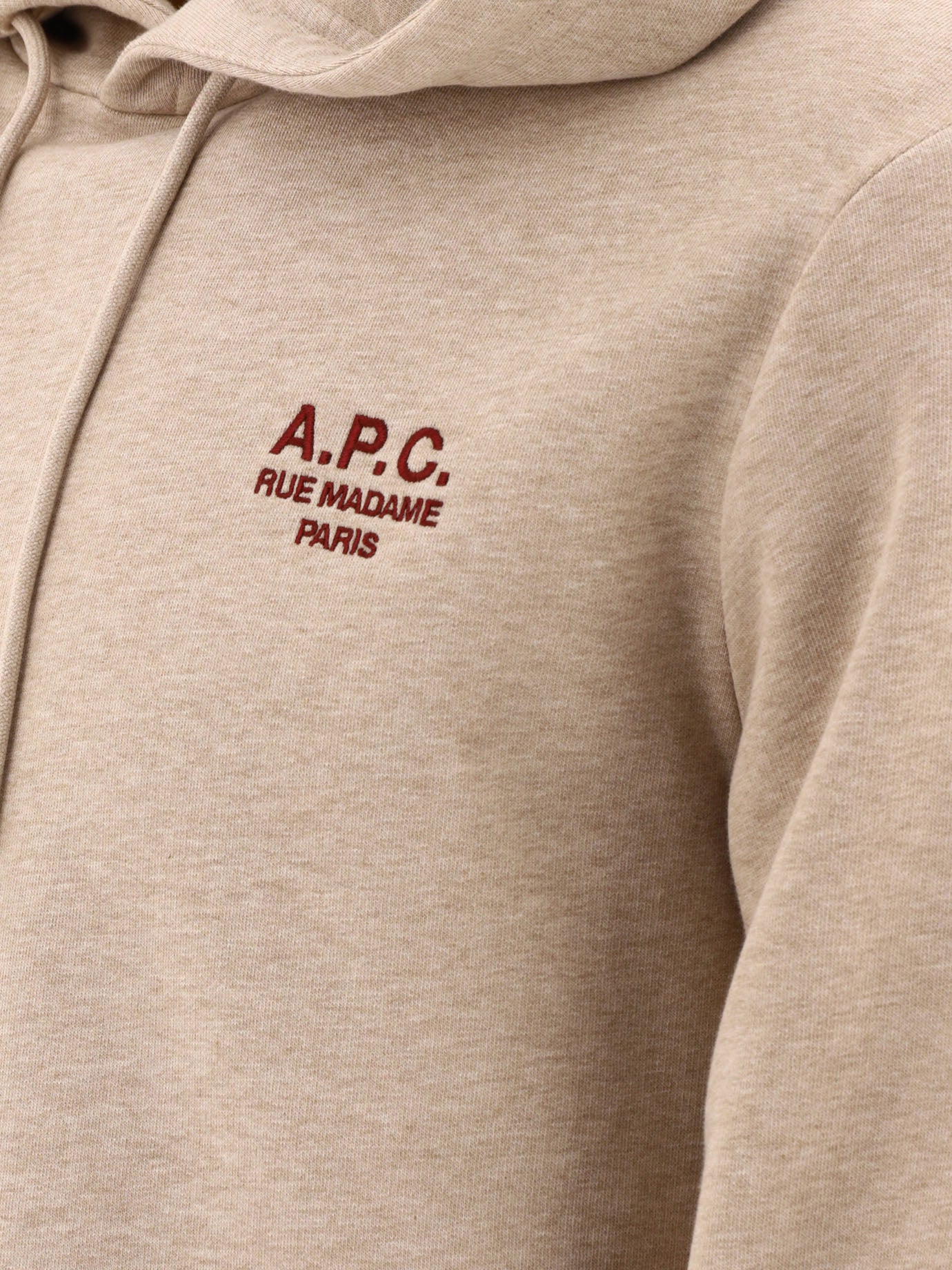 A.P.C. "Rue Madame" hoodie Beige