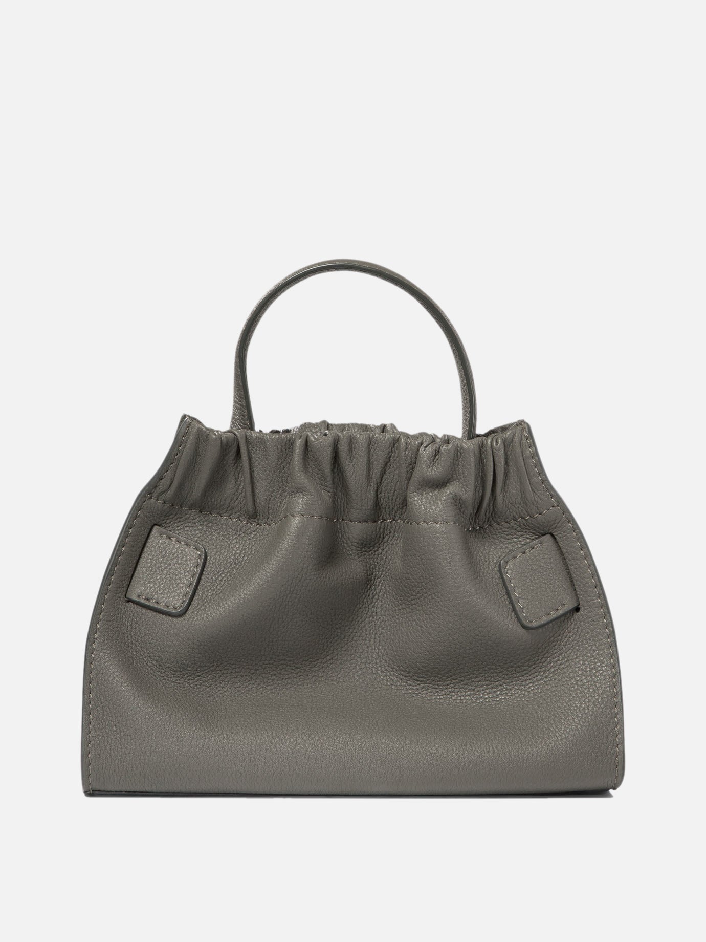 "Square Scrunchy" shoulder bag