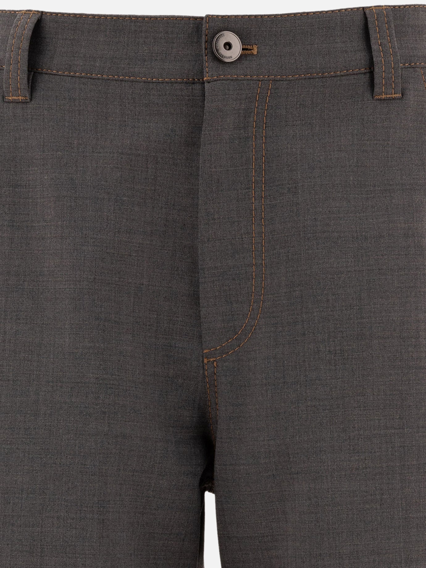 "Soft Curved" wool trousers