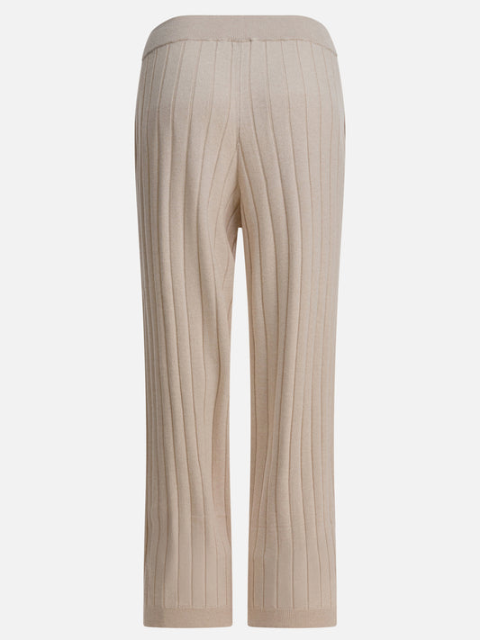 Leisure trousers Solid colour  Beige - Brunello Cucinelli Women | PDP | VIETTI Online Store | 2
