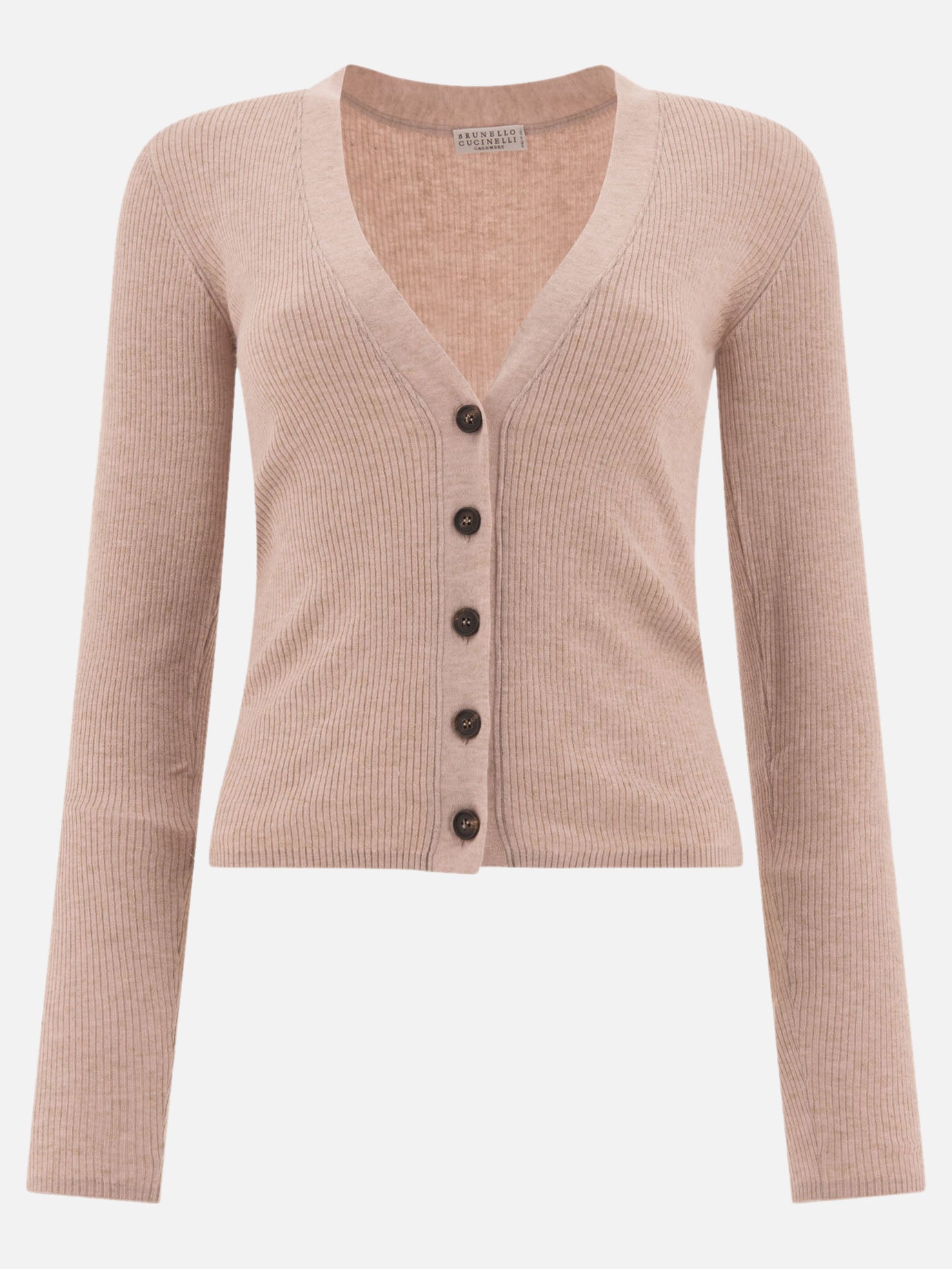 Brunello Cucinelli Lurex cardigan Pink