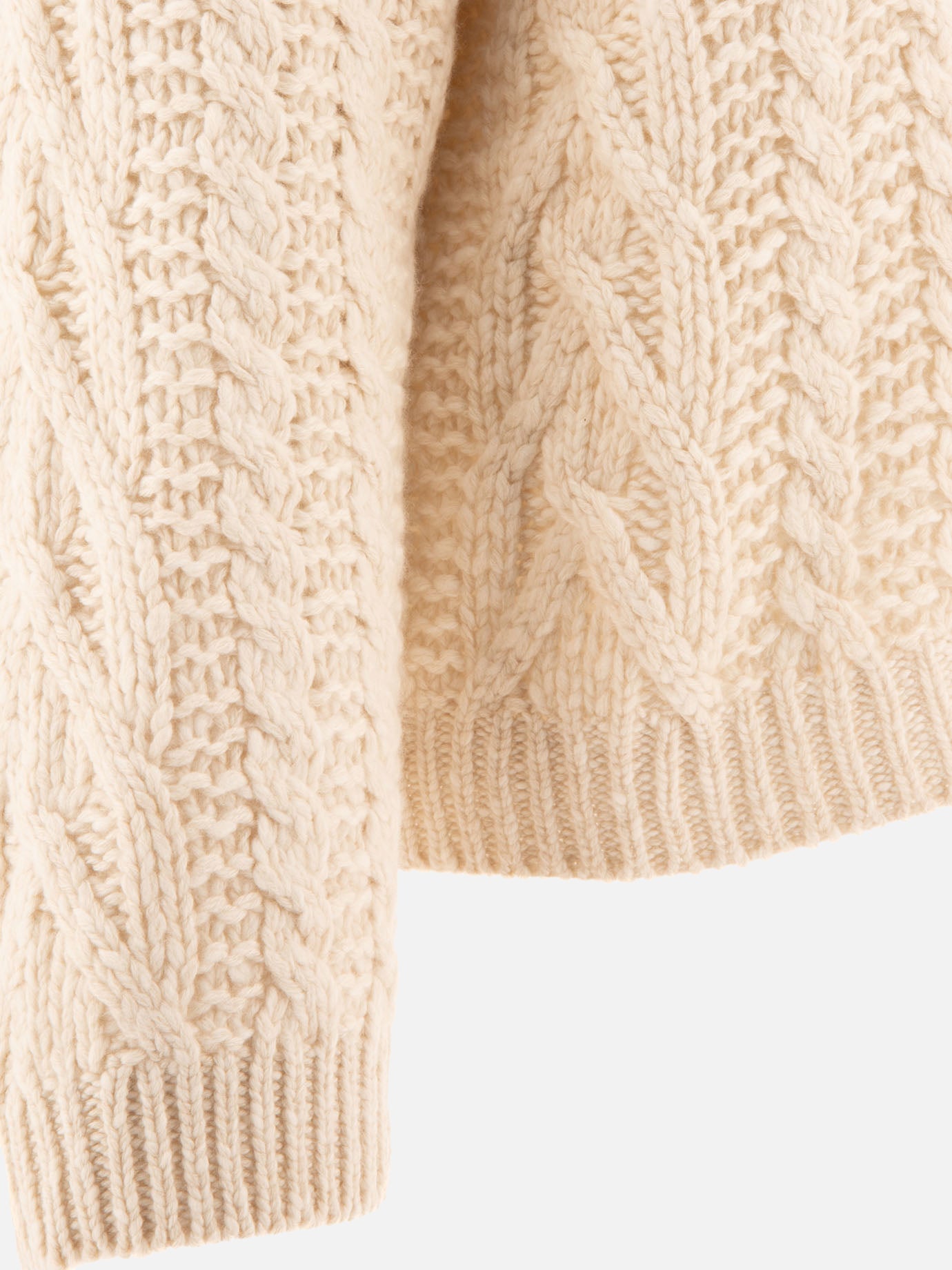 Brunello Cucinelli Cable-knit sweater Beige