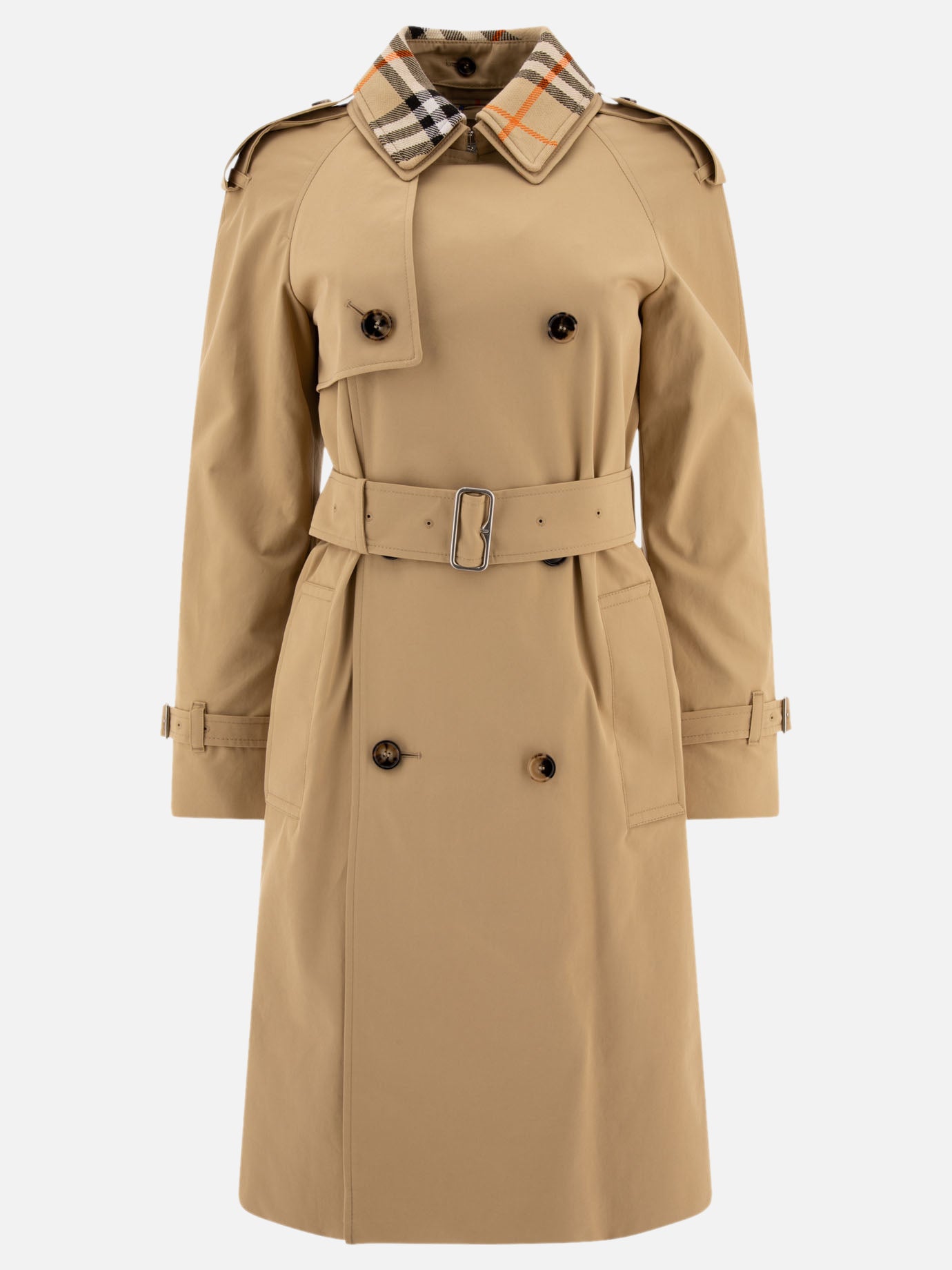 Impermeabili & Trench Solid colour  Beige - Burberry Donna | PDP | VIETTI Online Store | Zoom-Modal
