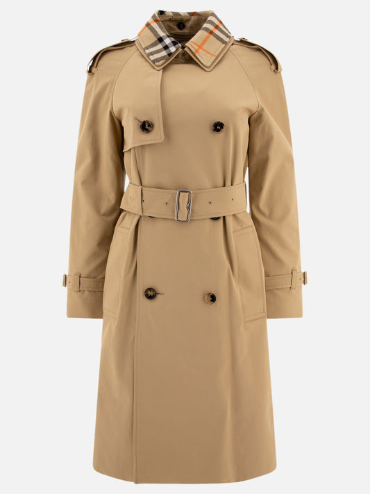 Impermeabili & Trench Solid colour  Beige - Burberry Donna | PLP | VIETTI Online Store 
