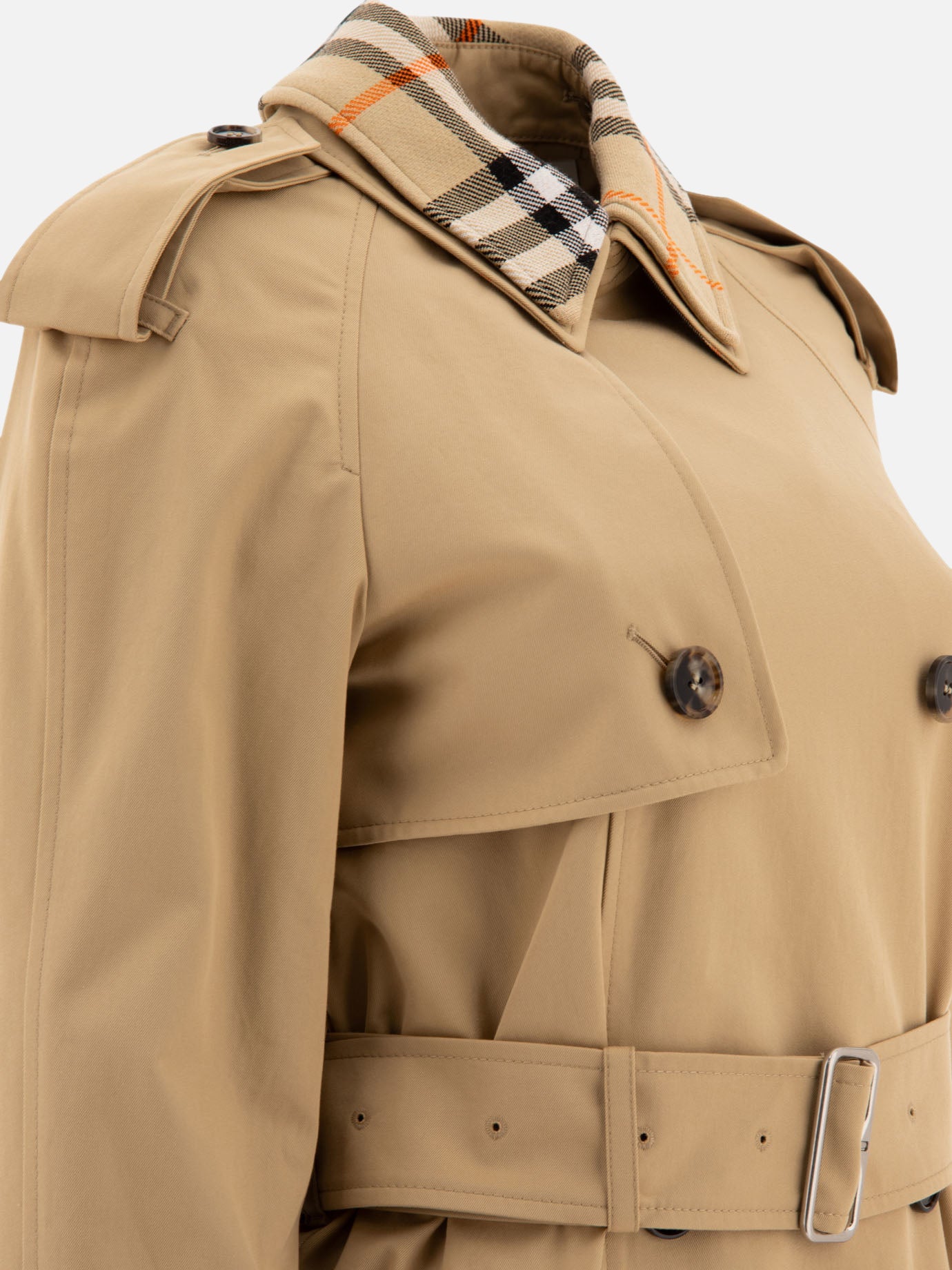 Impermeabili & Trench Solid colour  Beige - Burberry Donna | PDP | VIETTI Online Store | thumbnail_4