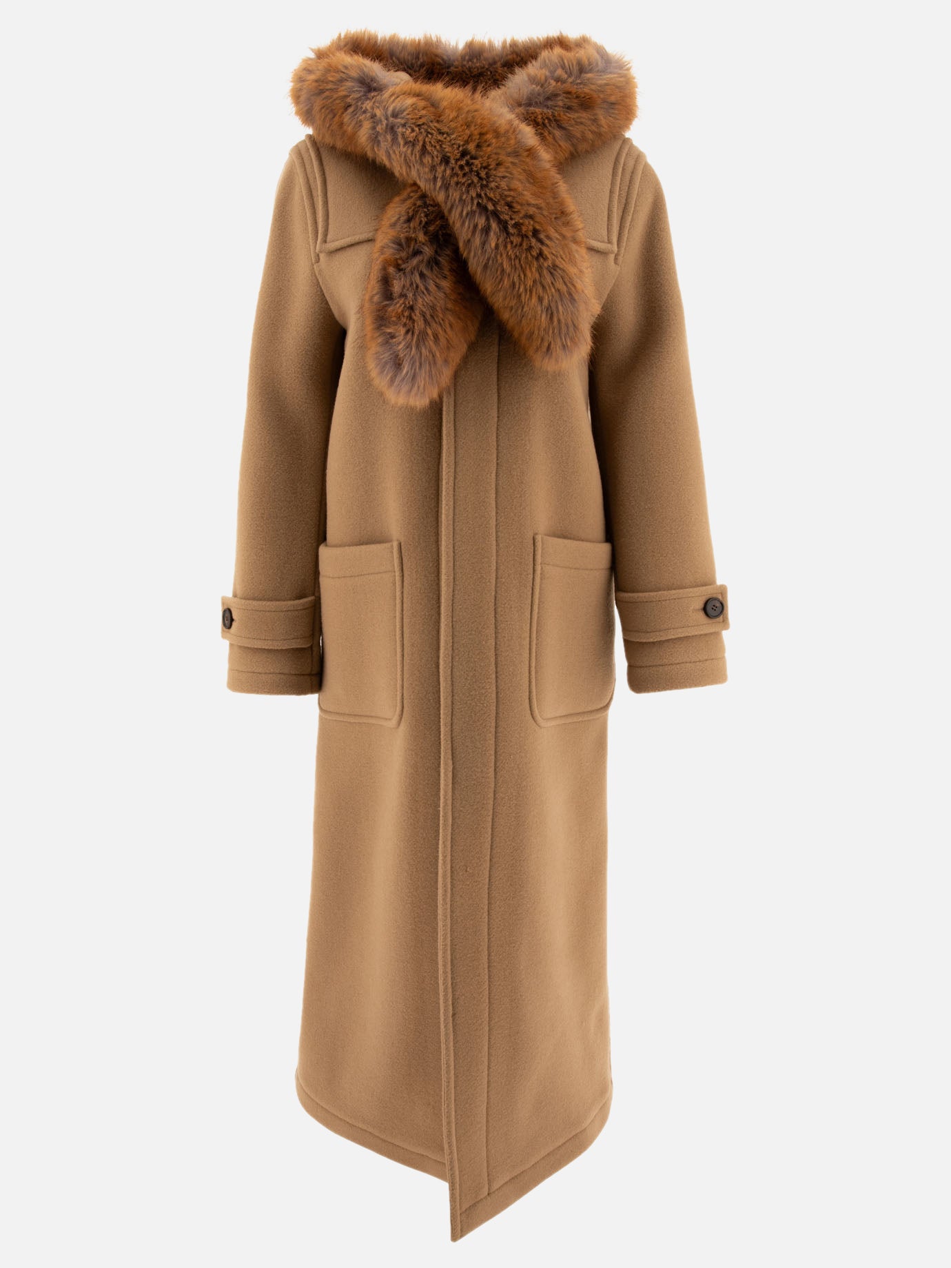 Cappotti lunghi Solid colour  Beige - Burberry Donna | PDP | VIETTI Online Store | Zoom-Modal
