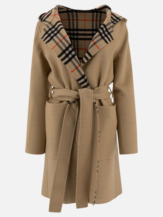 Cappotti lunghi Check  Beige - Burberry Donna | PLP | VIETTI Online Store 
