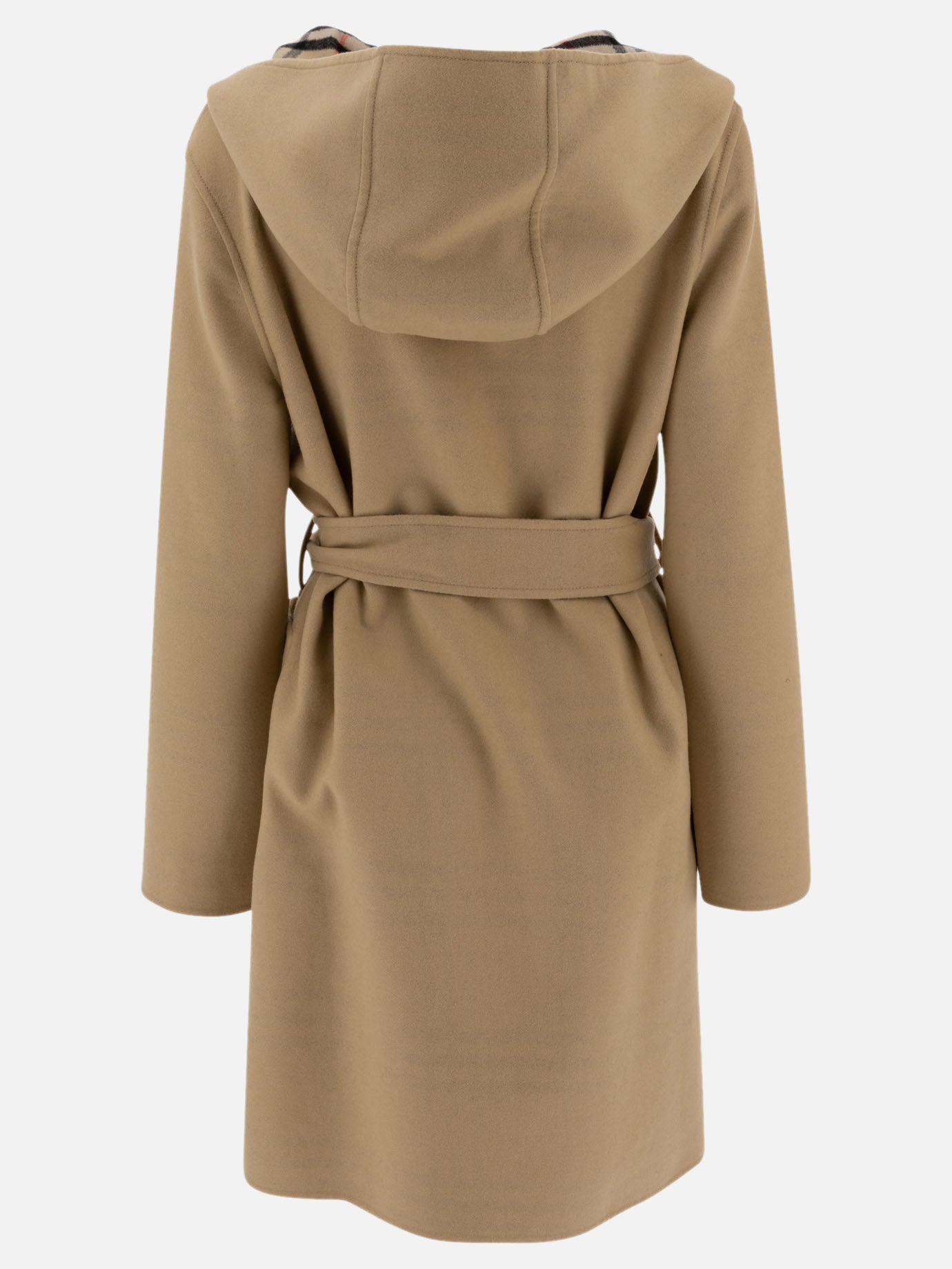 Cappotti lunghi Check  Beige - Burberry Donna | PDP | VIETTI Online Store | Zoom-Modal_3
