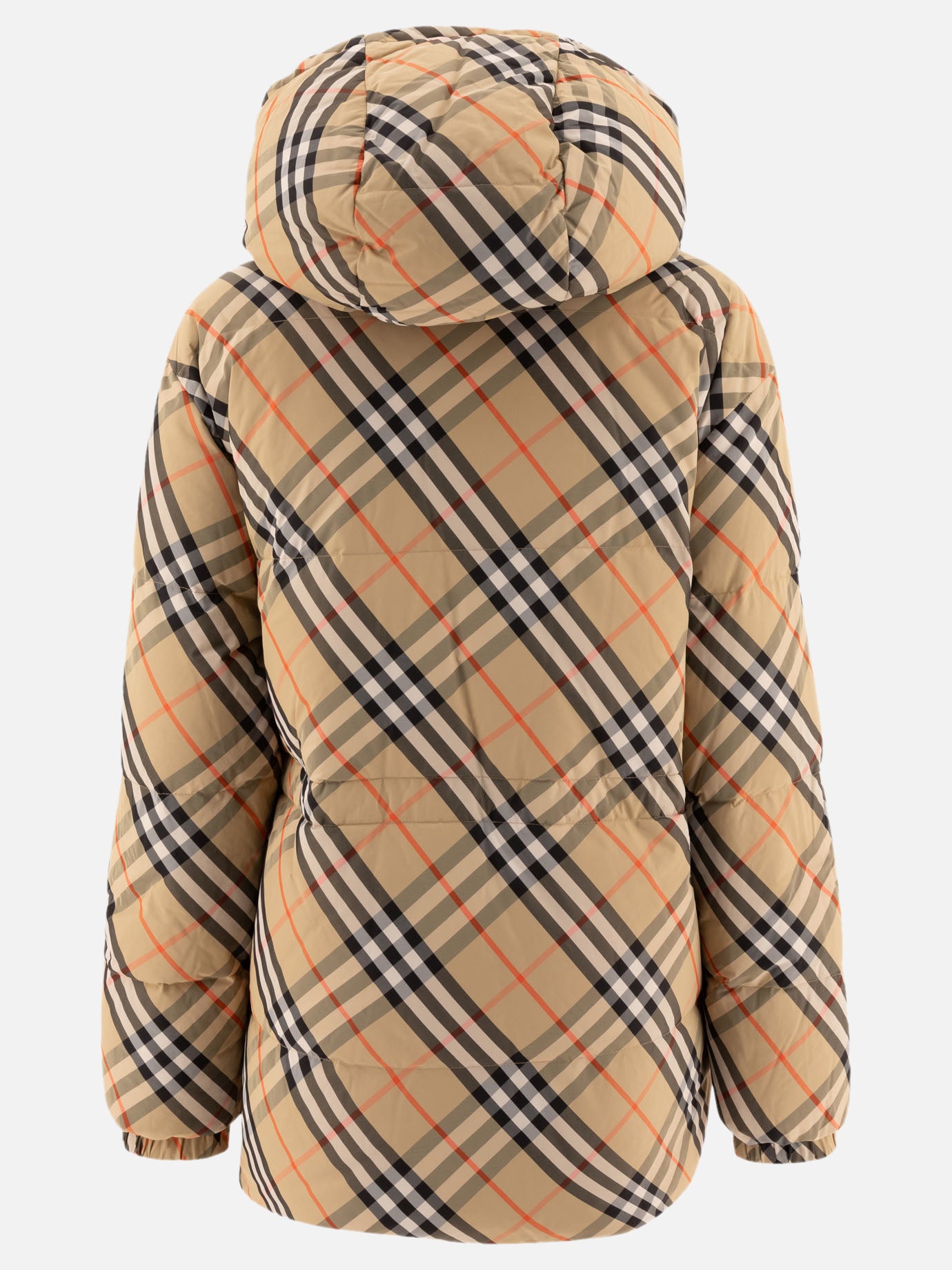 Burberry Reversible Check down jacket Beige