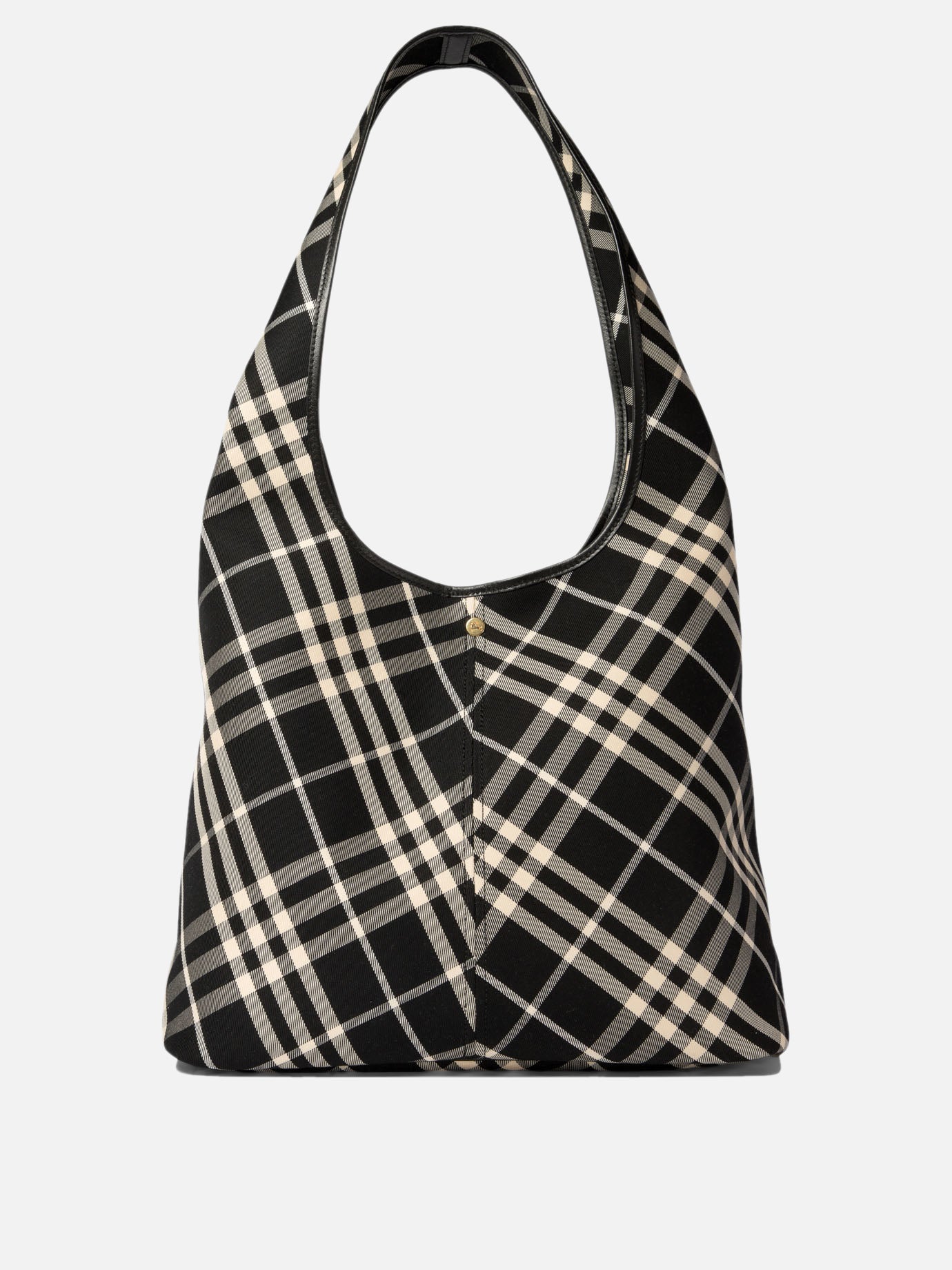 Burberry "Check Large" tote bag Black