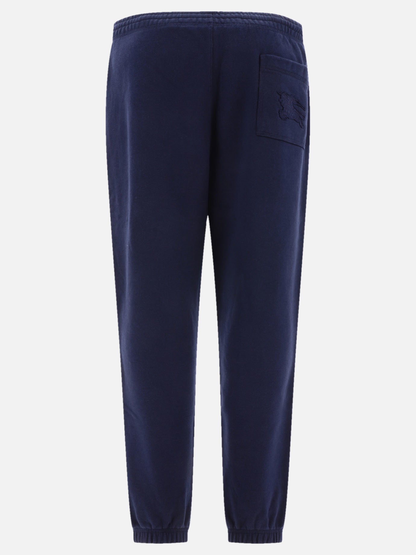 Burberry Joggers with embroidered logo Blue