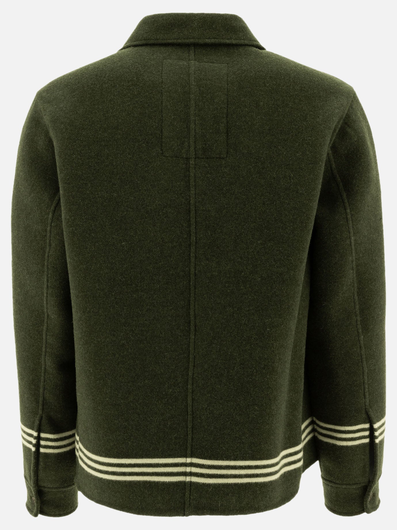 Overshirt jackets Solid colour  Green - Burberry Men | PDP | VIETTI Online Store | Zoom-Modal_2
