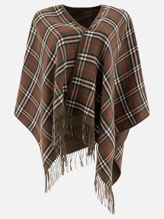 Mantelle 100% merino wool  Verde - Burberry Donna | PLP | VIETTI Online Store | 2
