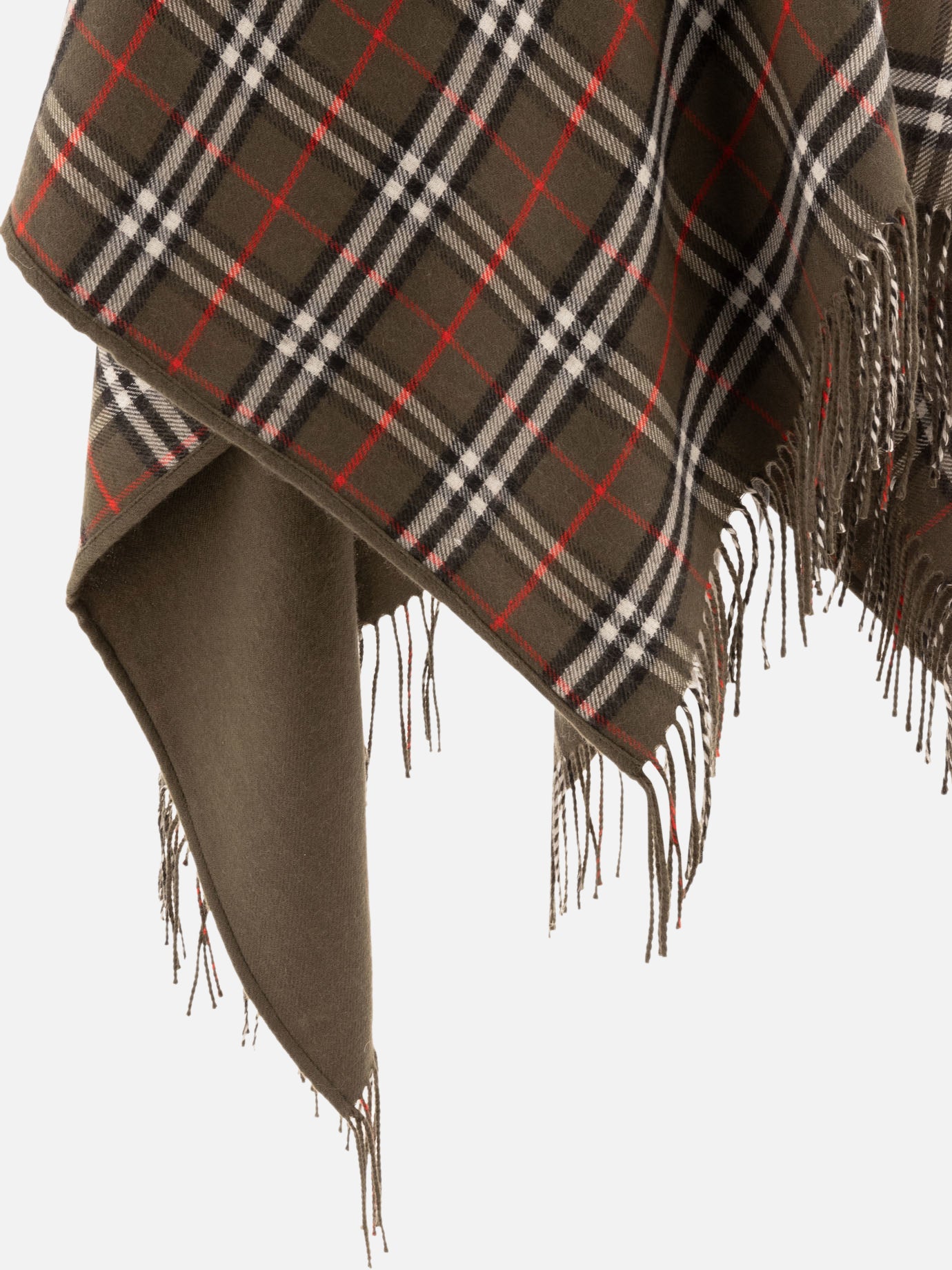 Mantelle 100% merino wool  Verde - Burberry Donna | PDP | VIETTI Online Store | Zoom-Modal_6
