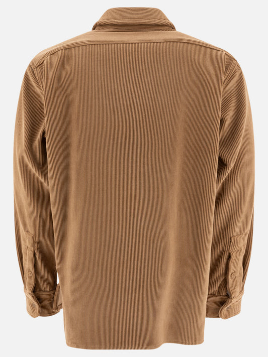 Overshirt jackets Solid colour  Brown - Burberry Men | PLP | VIETTI Online Store | 2
