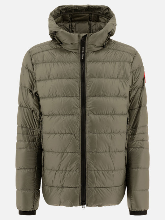 Down jackets Solid colour  Green - Canada Goose Men | PLP | VIETTI Online Store 
