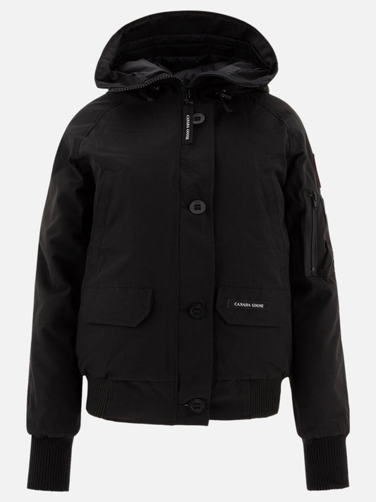 Bomber Solid colour  Nero - Canada Goose Donna | PLP | VIETTI Online Store 
