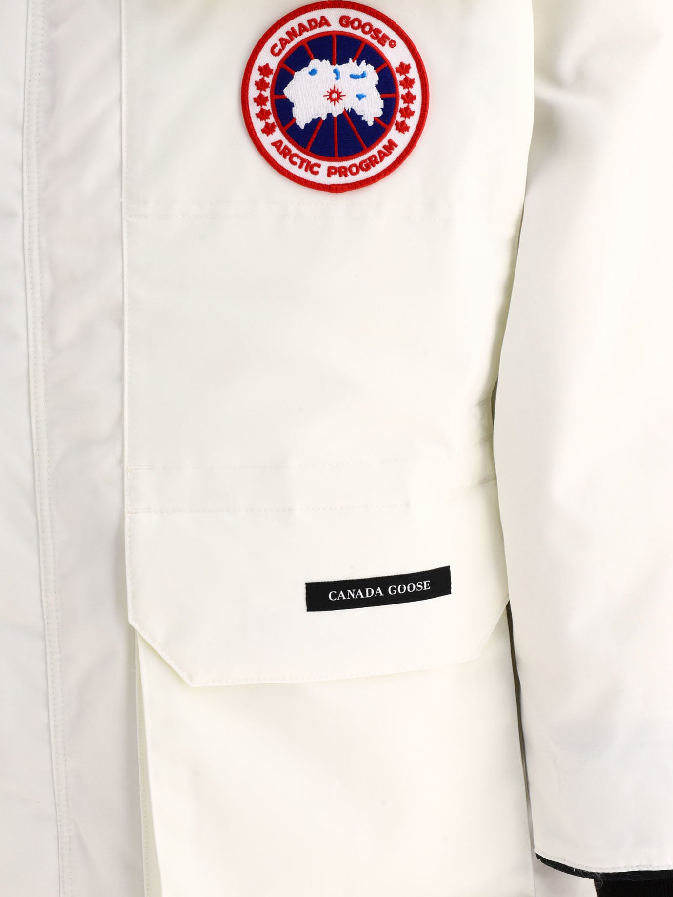 Parka Solid colour  Bianco - Canada Goose Donna | PDP | VIETTI Online Store | Zoom-Modal_3
