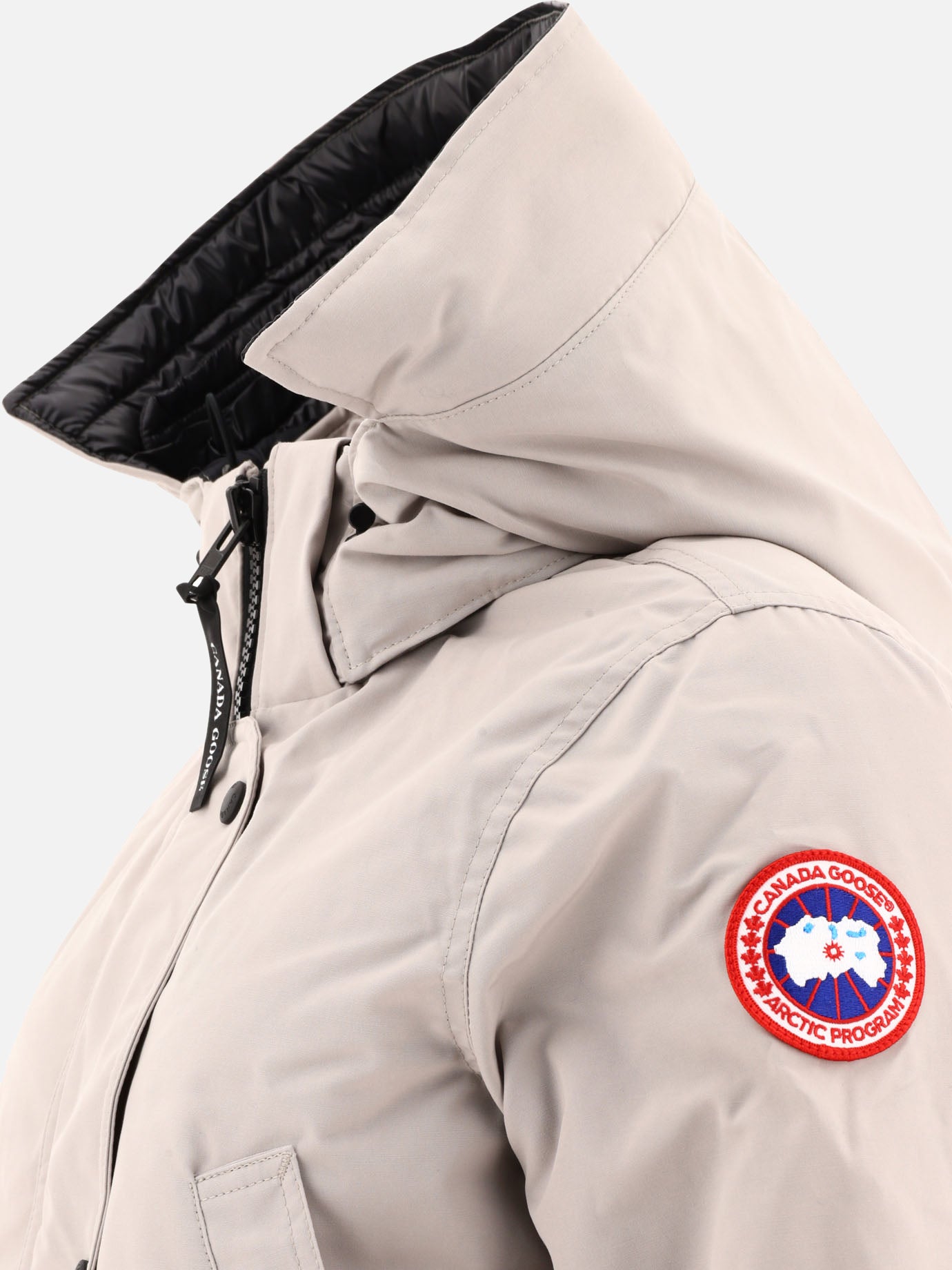 Parka Solid colour  Grigio - Canada Goose Donna | PDP | VIETTI Online Store | thumbnail_4