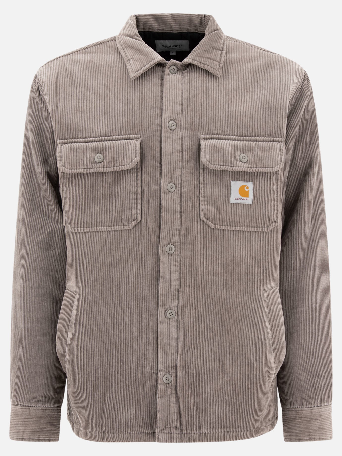 Overshirt jackets Solid colour  Grey - Carhartt WIP Men | PDP | VIETTI Online Store | Zoom-Modal

