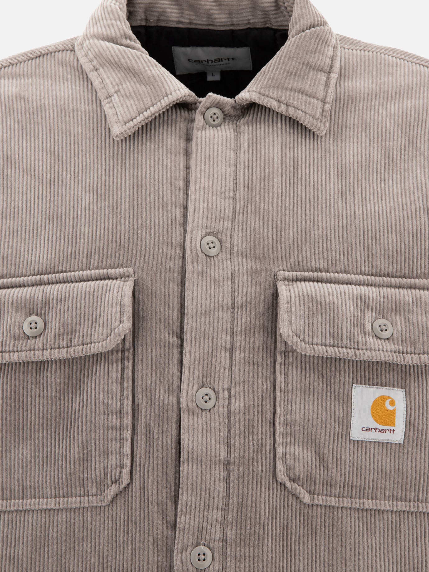 Overshirt jackets Solid colour  Grey - Carhartt WIP Men | PDP | VIETTI Online Store | thumbnail_3