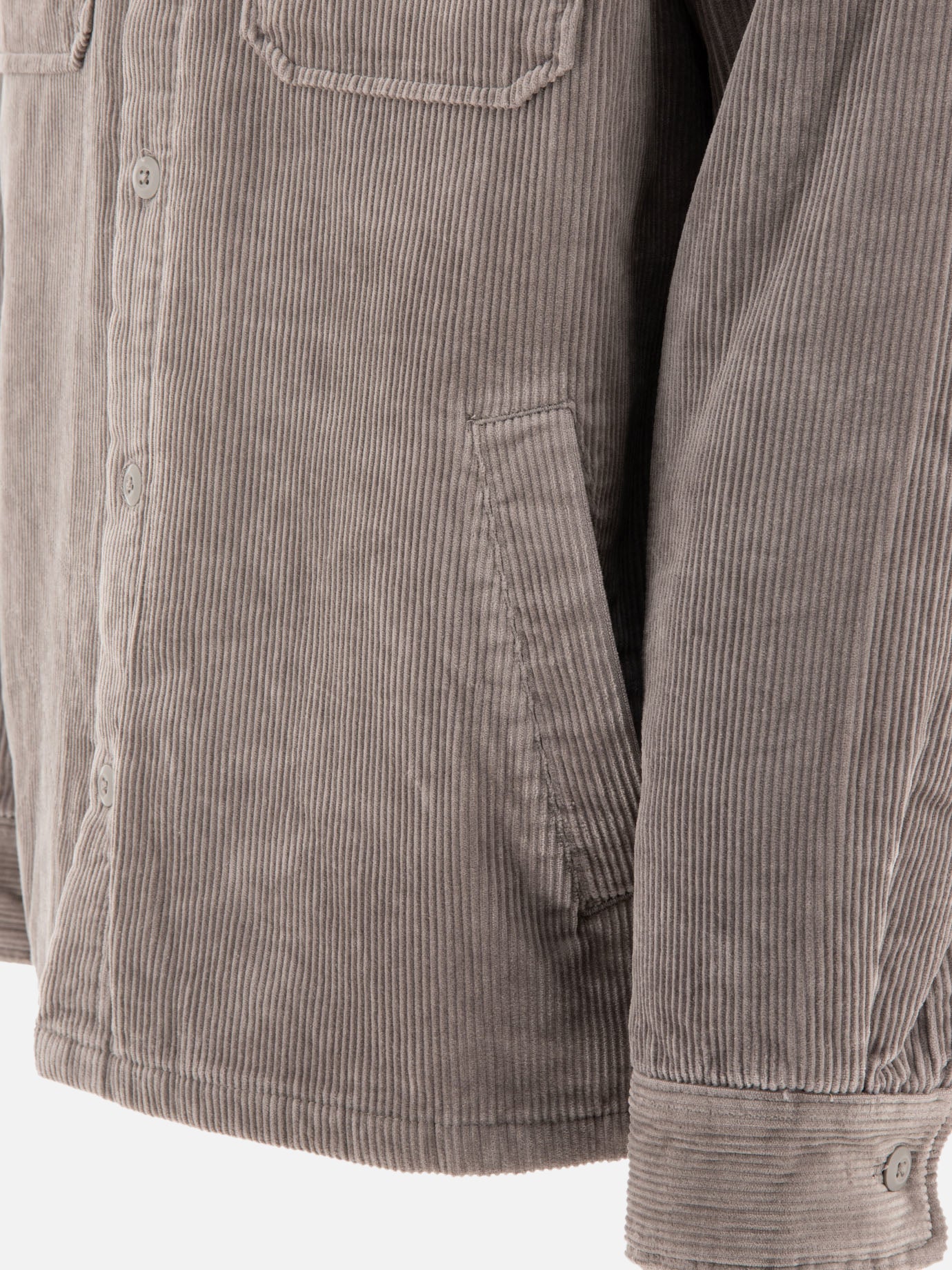 Overshirt jackets Solid colour  Grey - Carhartt WIP Men | PDP | VIETTI Online Store | thumbnail_4