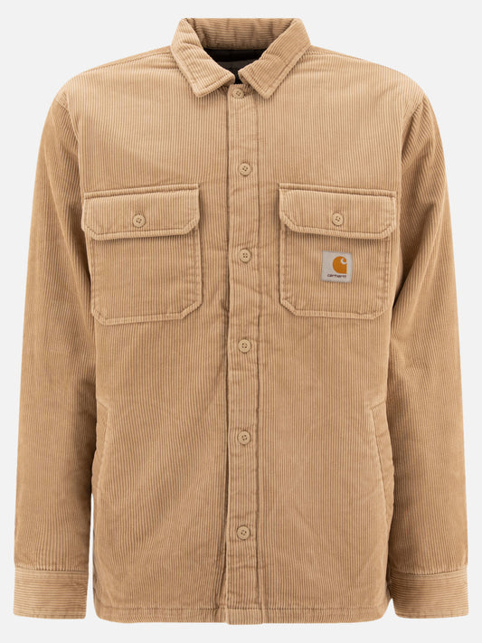 Overshirt jackets Solid colour  Beige - Carhartt WIP Men | PLP | VIETTI Online Store 
