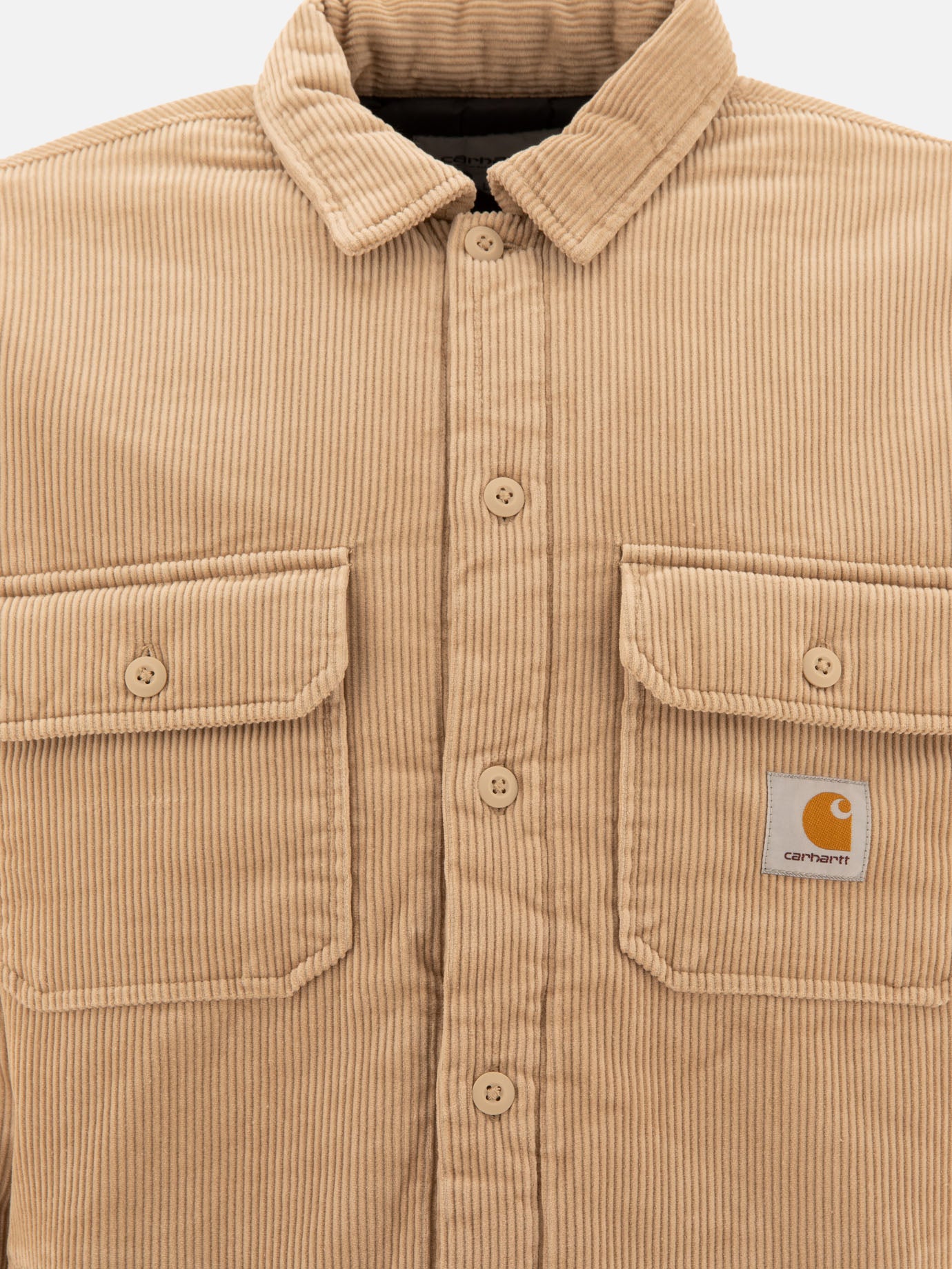 Overshirt jackets Solid colour  Beige - Carhartt WIP Men | PDP | VIETTI Online Store | thumbnail_3