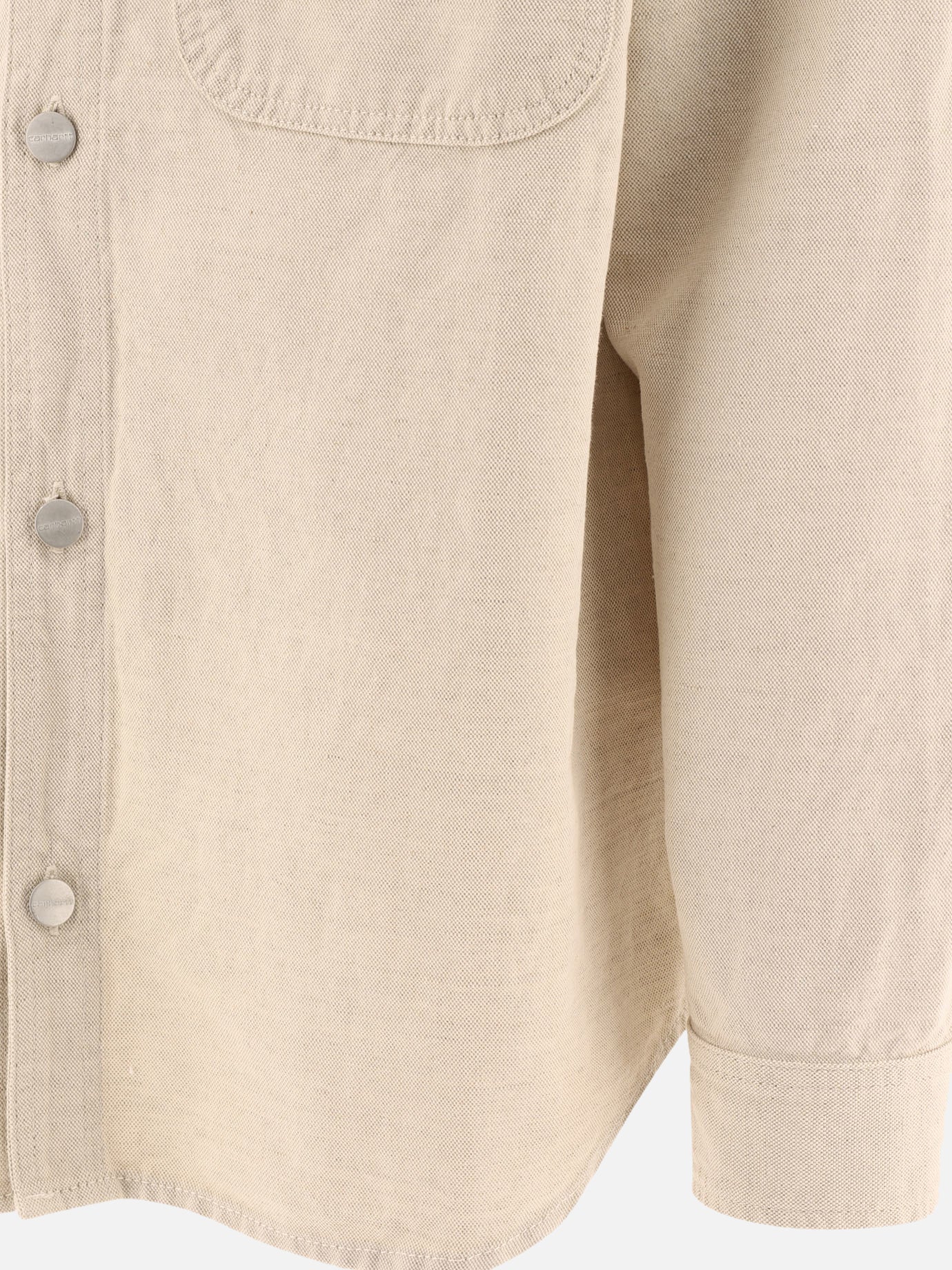 Overshirt jackets Solid colour  Beige - Carhartt WIP Men | PDP | VIETTI Online Store | thumbnail_4