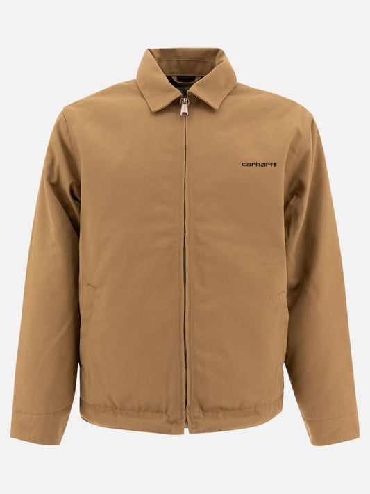 Giacche leggere & Trapuntate Solid colour  Beige - Carhartt WIP Uomo | PLP | VIETTI Online Store 
