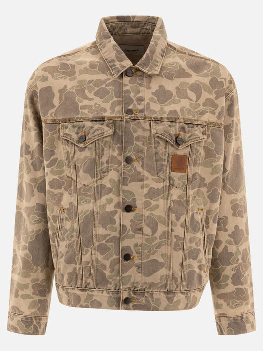 Giacche in denim Camouflage  Verde - Carhartt WIP Uomo | PLP | VIETTI Online Store 
