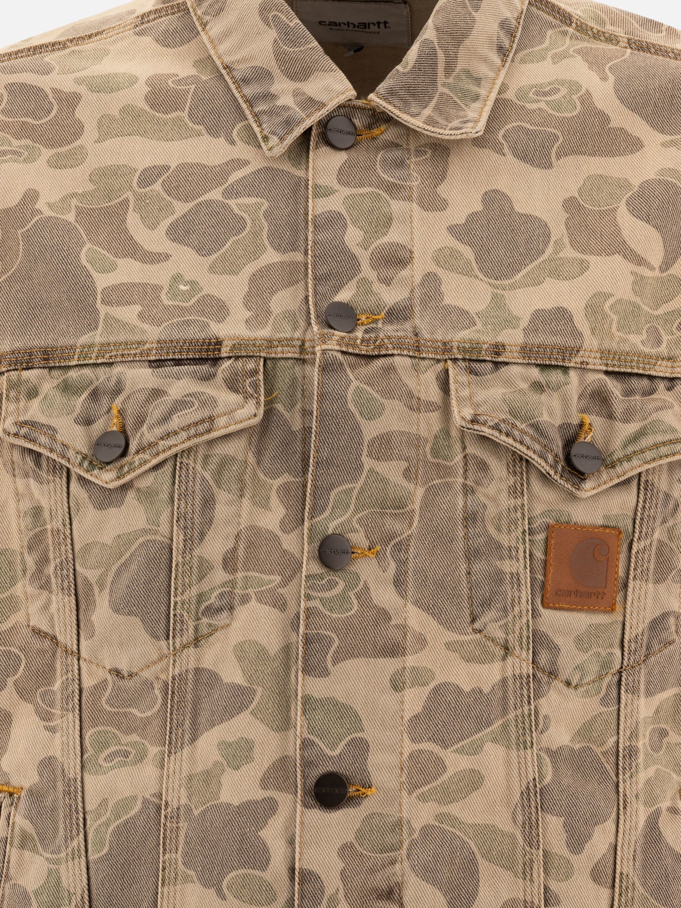 Giacche in denim Camouflage  Verde - Carhartt WIP Uomo | PDP | VIETTI Online Store | Zoom-Modal_3
