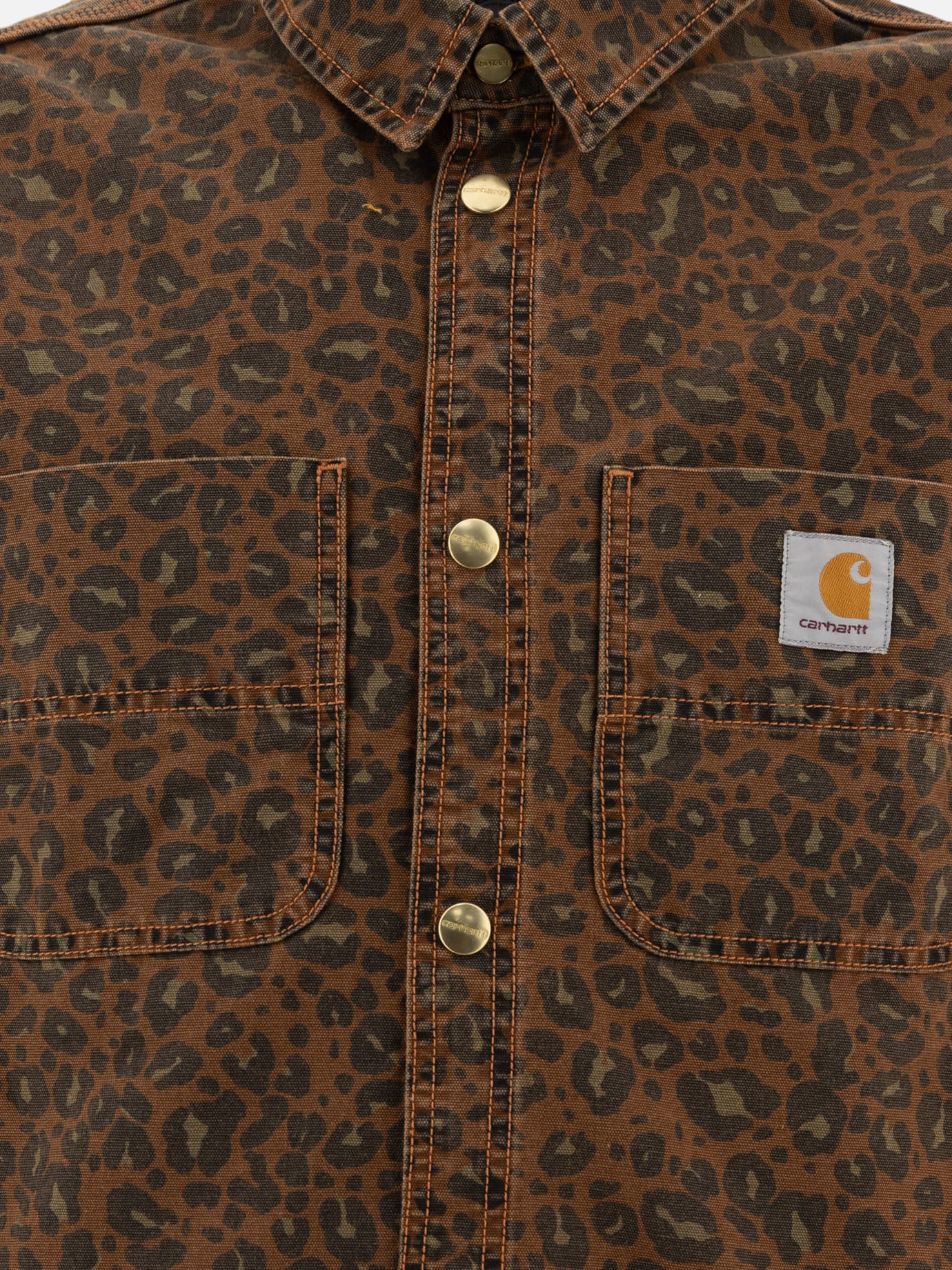 Overshirt jackets Animal print  Brown - Carhartt WIP Men | PDP | VIETTI Online Store | Zoom-Modal_3
