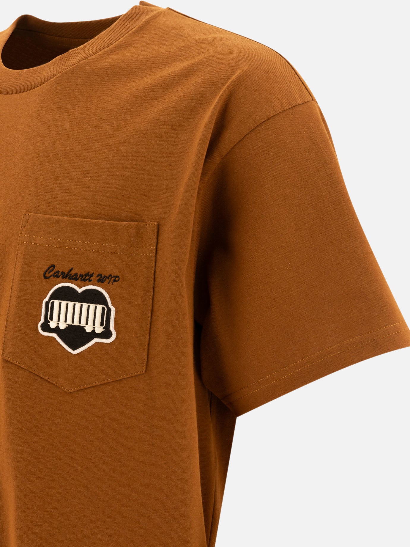T-shirt "Heart Train Pocket"