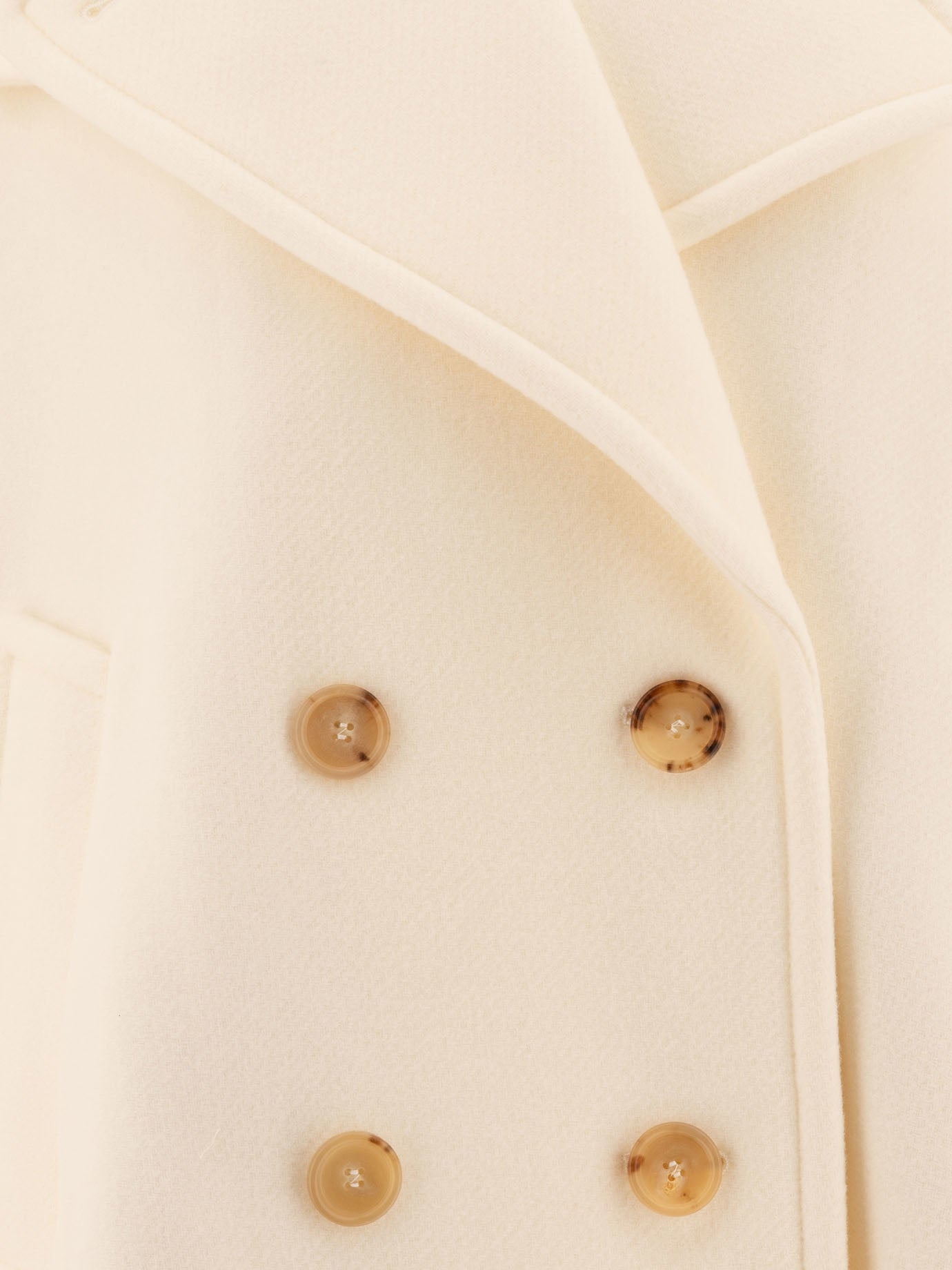 Cappotti corti Solid colour  Bianco - Chloé Donna | PDP | VIETTI Online Store | thumbnail_3