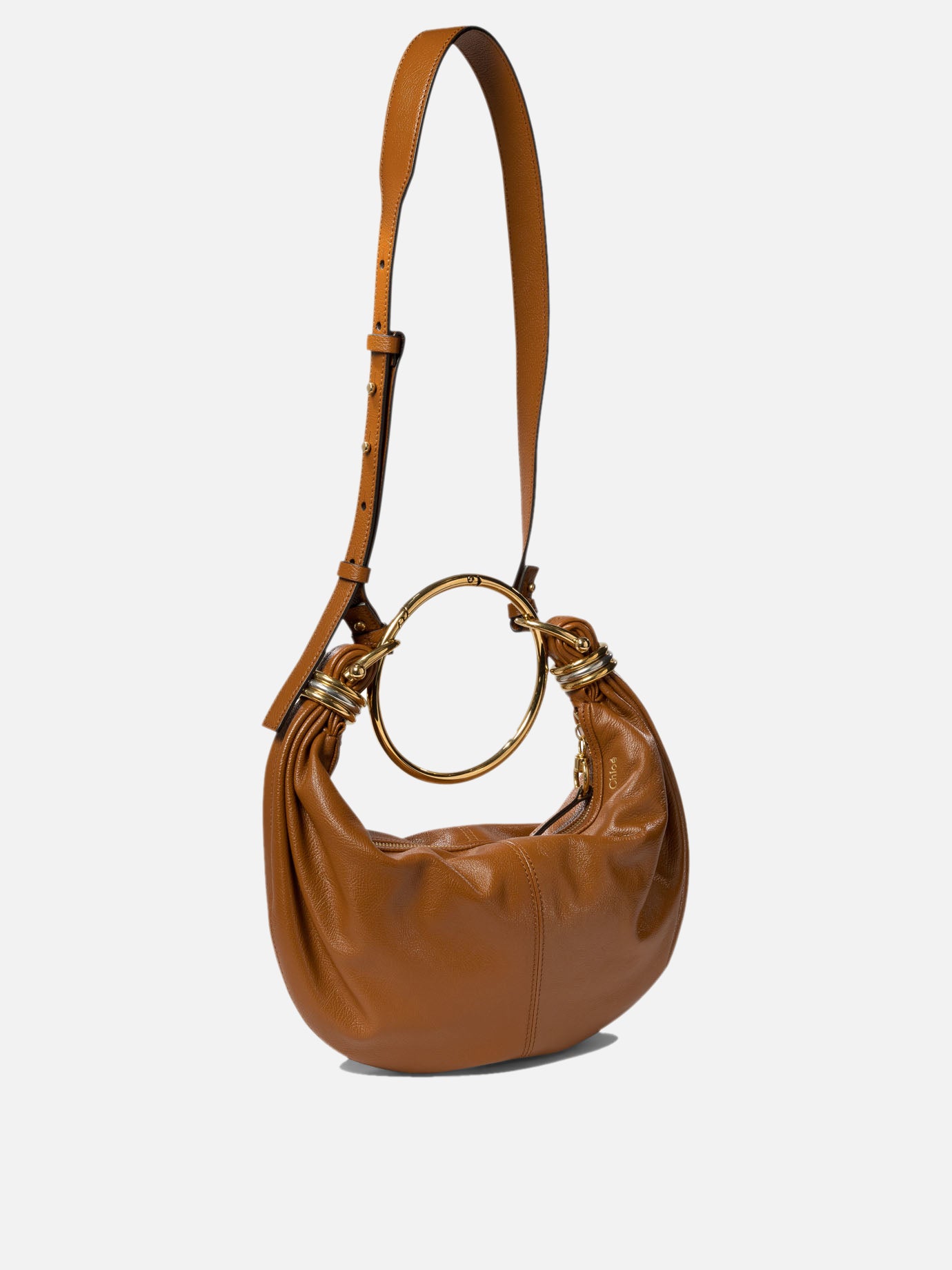 Chloé "Bracelet Hobo" handbag Brown