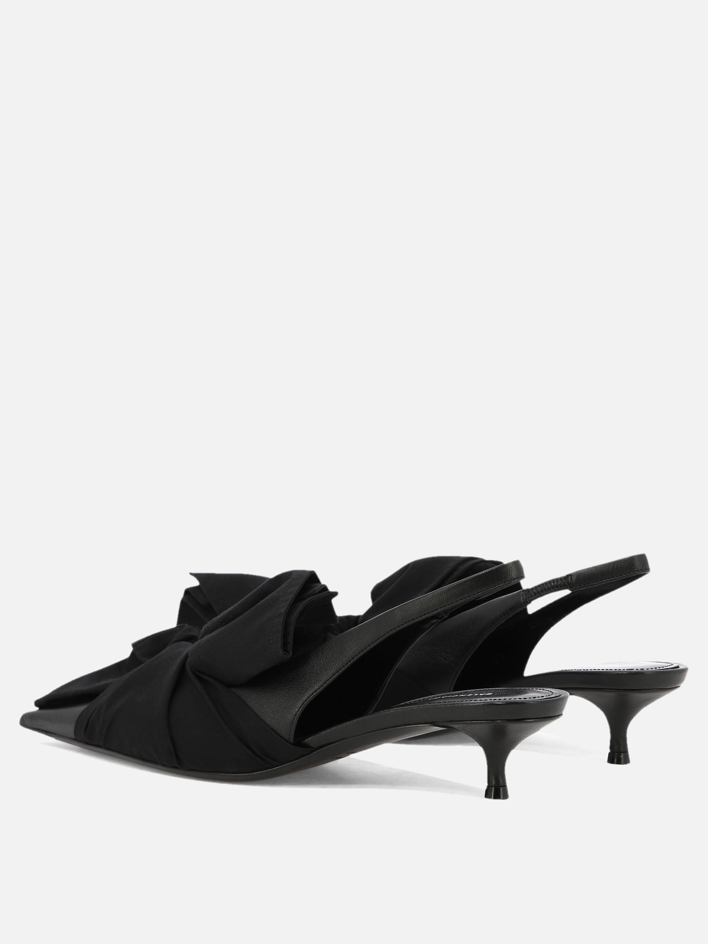 Slingback 70% lamb leather 30% cotton - 100% leather  Nero - Balenciaga Donna | PDP | VIETTI Online Store | Zoom-Modal_4
