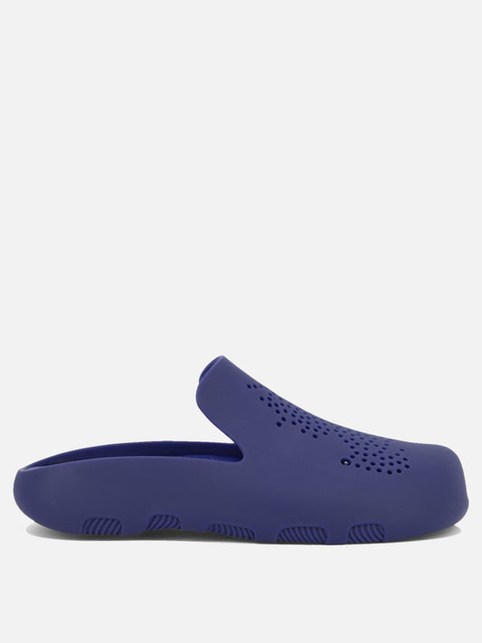 Slipper 100% synthetic rubber - 100% synthetic rubber  Blu - Burberry Uomo | PLP | VIETTI Online Store 
